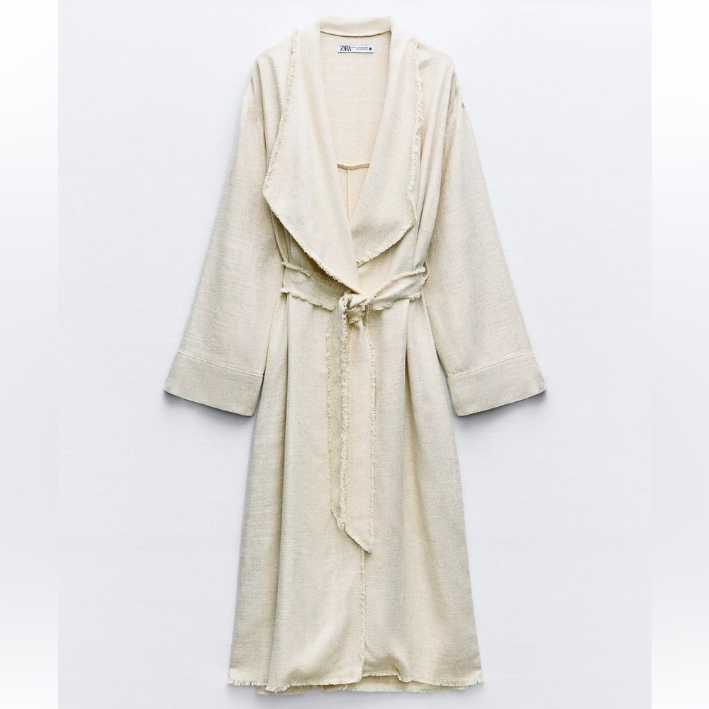 Zara light trench coat